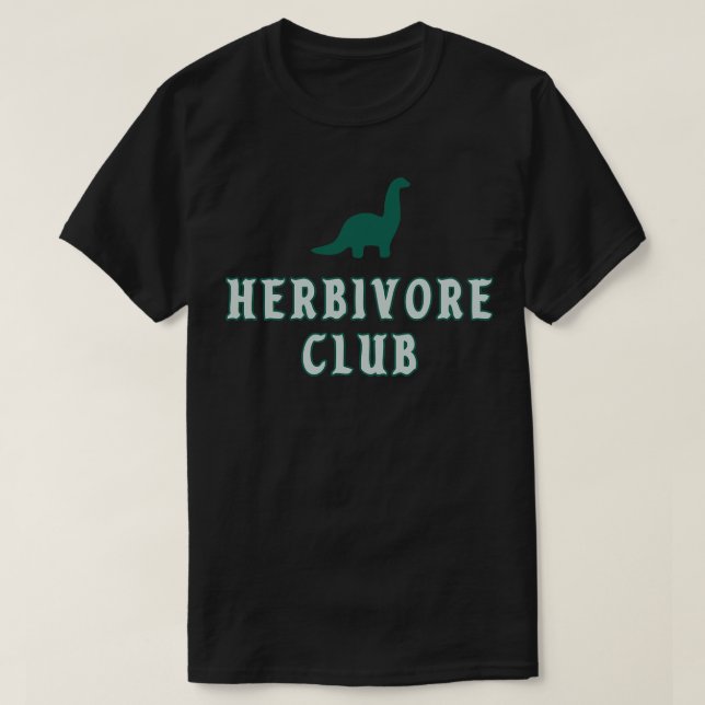 Herbivore Club T-Shirt (Design Front)