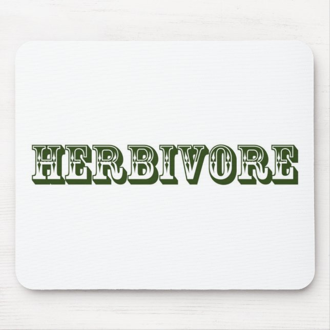 herbivore mouse mat (Front)