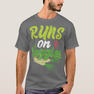 Herbivore Plant Based Vegetarian Food Vegetables V T-Shirt