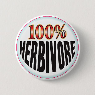 Herbivore Tag 6 Cm Round Badge