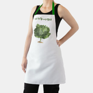 Herbivore Vegan Vegetarian Cook Apron