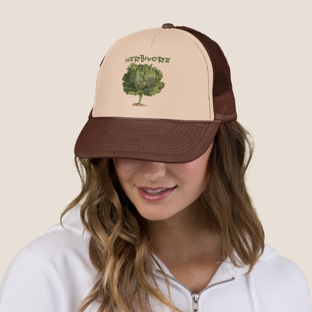 Herbivore Vegan Vegetarian Kale Hat (In Situ)