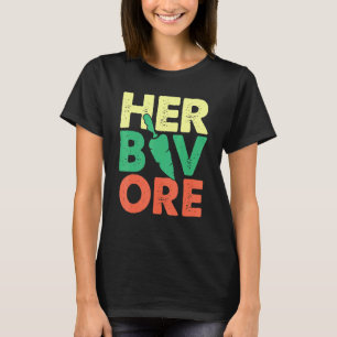 Herbivore Vegetables Vegan Vegetarian Veganism Veg T-Shirt