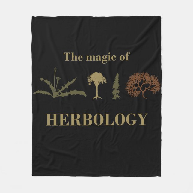 herbology fleece blanket (Front)