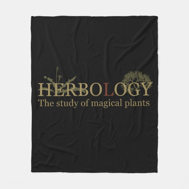 herbology  fleece blanket (Front)