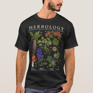 Herbology Herb Reference Grid  T-Shirt