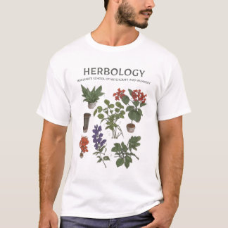 HERBOLOGY PLANTS Gardening Plants Botanical Lover T-Shirt