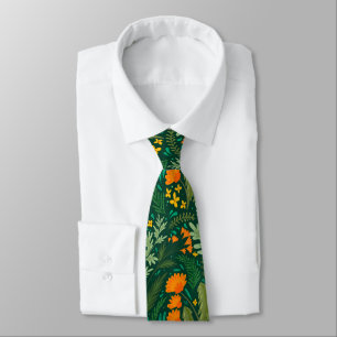 Herbs and flowers of the fields tie
