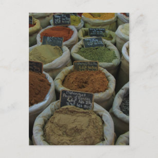 Herbs and Spices Postcard