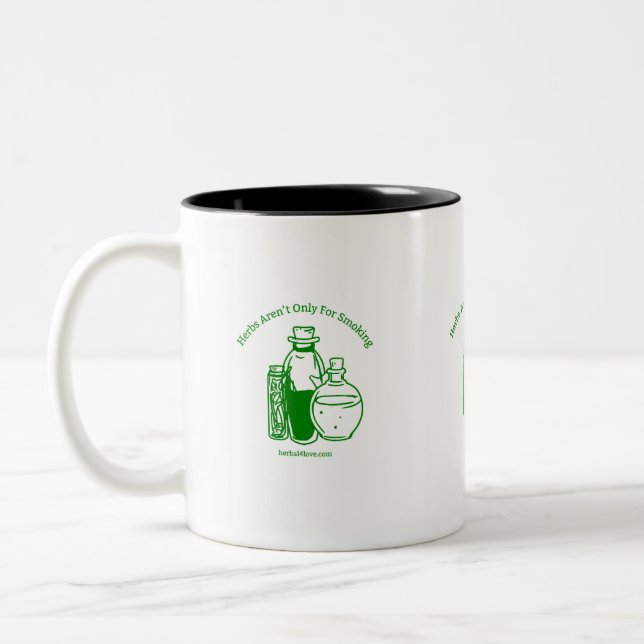Herbs Aren't Only For Smoking coffee mug (Left)