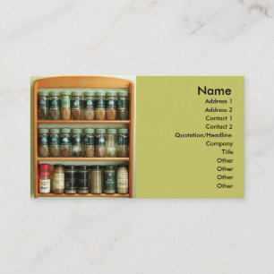 Herbs Business CXard Business Card