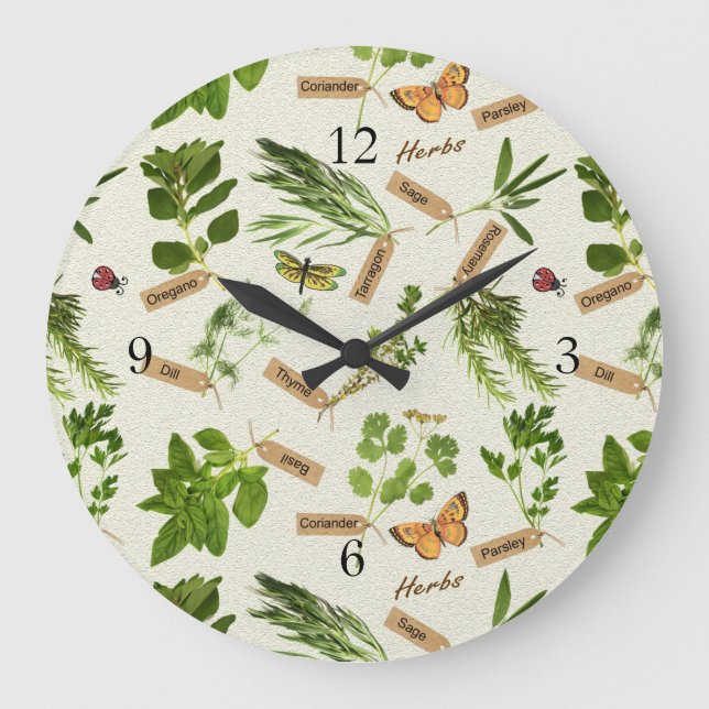 herbs clock (Front)