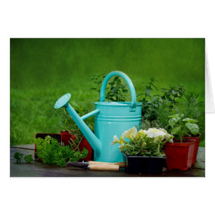 Herbs/Flowers/Gardening - Blank Card