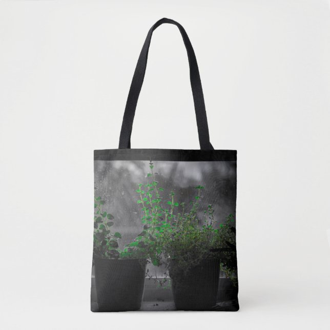Herbs in the Window Bag - Thyme Shopping Tote (Front)