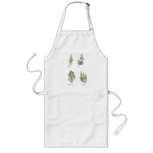 Herbs Long Apron