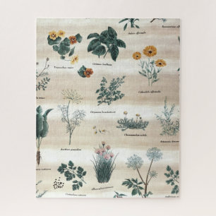 Herbs Plants Flowers Jigsaw Puzzle