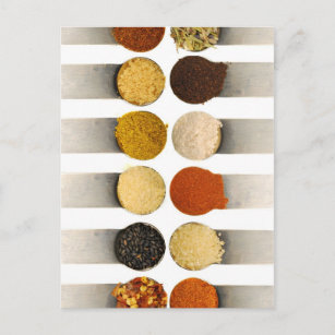 Herbs Spices & Powdered Ingredients Postcard