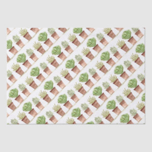 Herbs thyme Rosemary Sage watercolor Elegant Tissue Paper