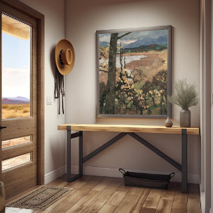 Herbst an Chiemsee   Leo Putz Landscape Art Canvas Print