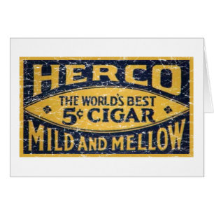 Herco Cigar-1905 - distressed