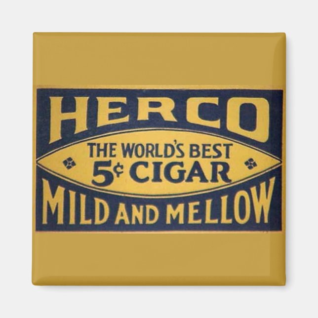 Herco Cigar-1905 Magnet (Front)