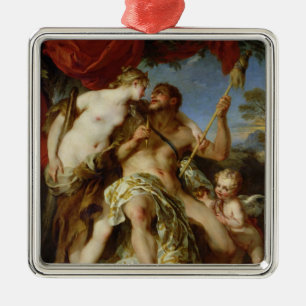Hercules and Omphale, 1724 Metal Tree Decoration