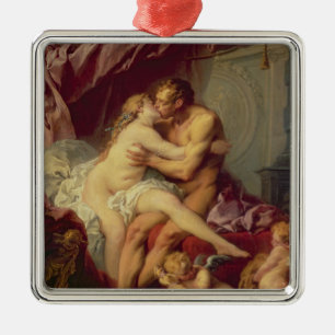 Hercules and Omphale Metal Tree Decoration
