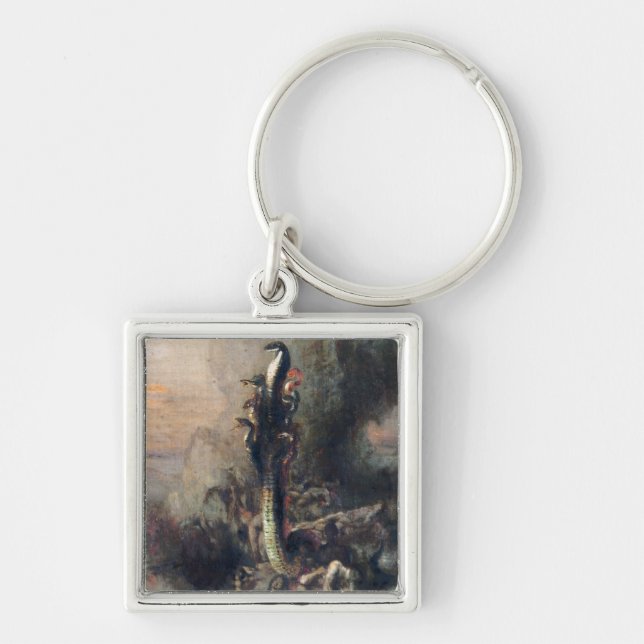 Hercules and the Lernaean Hydra Key Ring (Front)
