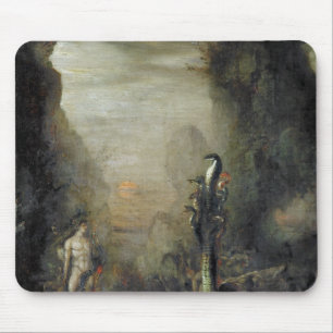 Hercules and the Lernaean Hydra Mouse Mat