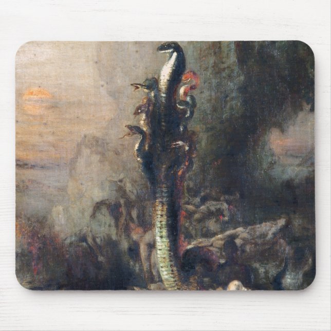 Hercules and the Lernaean Hydra Mouse Mat (Front)