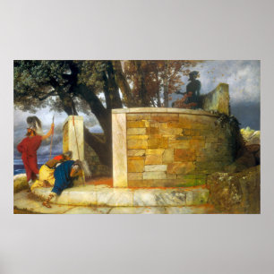 Hercules - Arnold Böcklin, Swiss Fine Art Poster