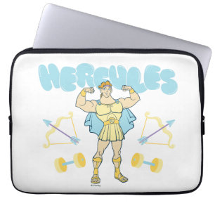 Hercules Arrows and Dumbbells Flex Laptop Sleeve