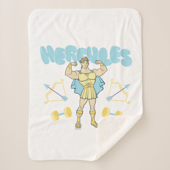 Hercules Arrows and Dumbbells Flex Sherpa Blanket (Front)