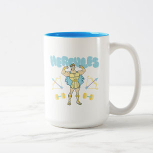 Hercules Arrows and Dumbbells Flex Two-Tone Coffee Mug