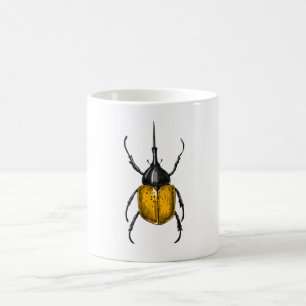 Hercules beetle coffee mug