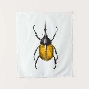 Hercules beetle tapestry
