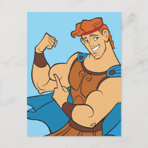 Hercules Bicep Flex Postcard