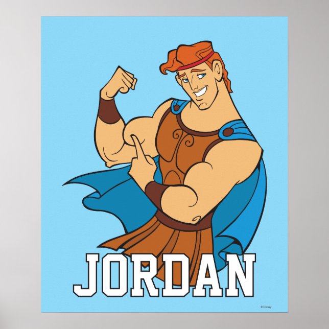 Hercules Bicep Flex Poster (Front)