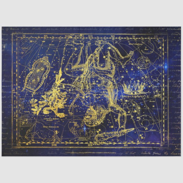 hercules constellation tissue paper (Front)