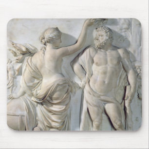 Hercules Crowned by Glory, 1671 Mouse Mat