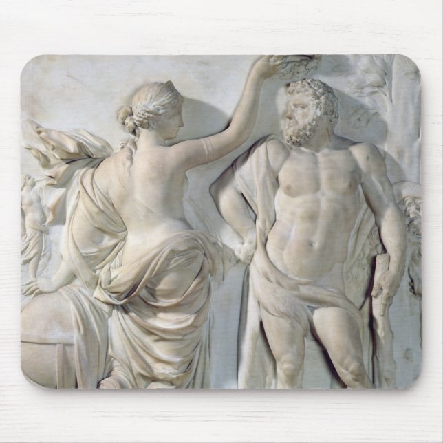Hercules Crowned by Glory, 1671 Mouse Mat (Front)