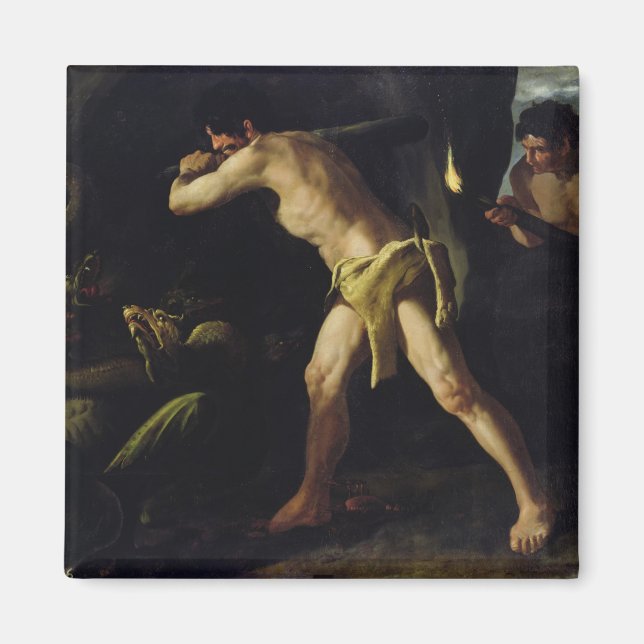 Hercules Fighting with the Lernaean Hydra Magnet (Front)