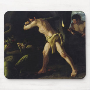 Hercules Fighting with the Lernaean Hydra Mouse Mat