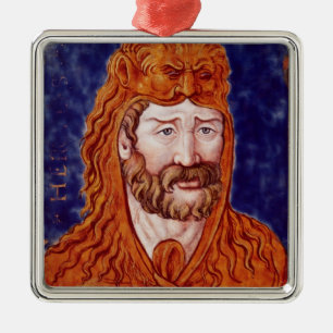 Hercules Metal Tree Decoration