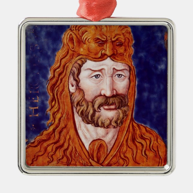 Hercules Metal Tree Decoration (Front)