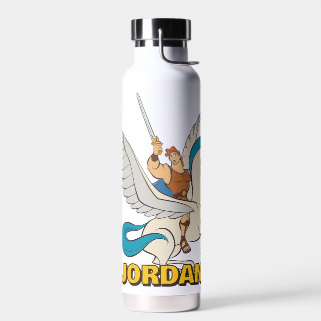 Hercules Riding Pegasus Water Bottle (Left)