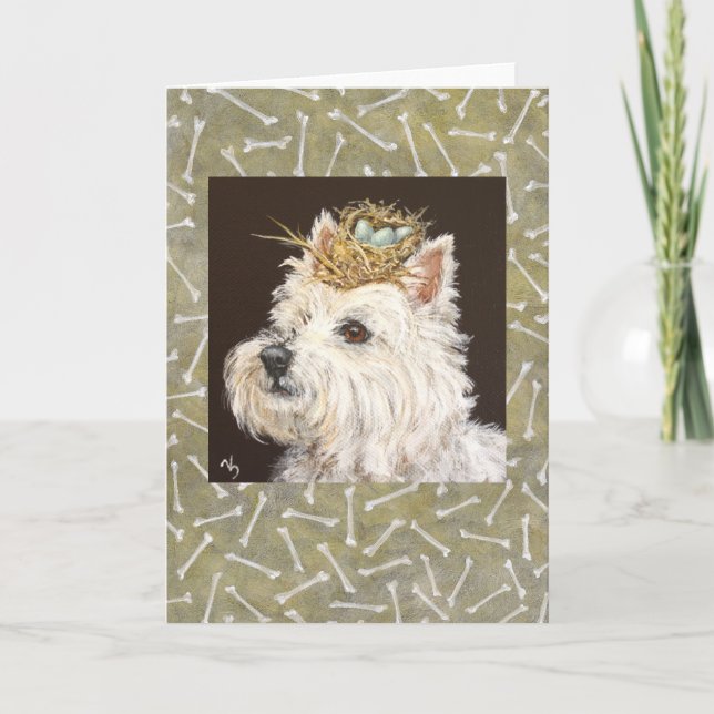 Hercules the Westie card (Front)