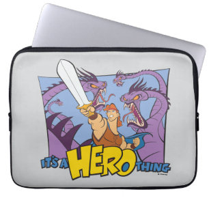 Hercules vs Hydra - It's a HERO Thing Laptop Sleev Laptop Sleeve
