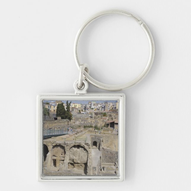 Herculium, Ercolano, Campania, Italy Key Ring (Front)
