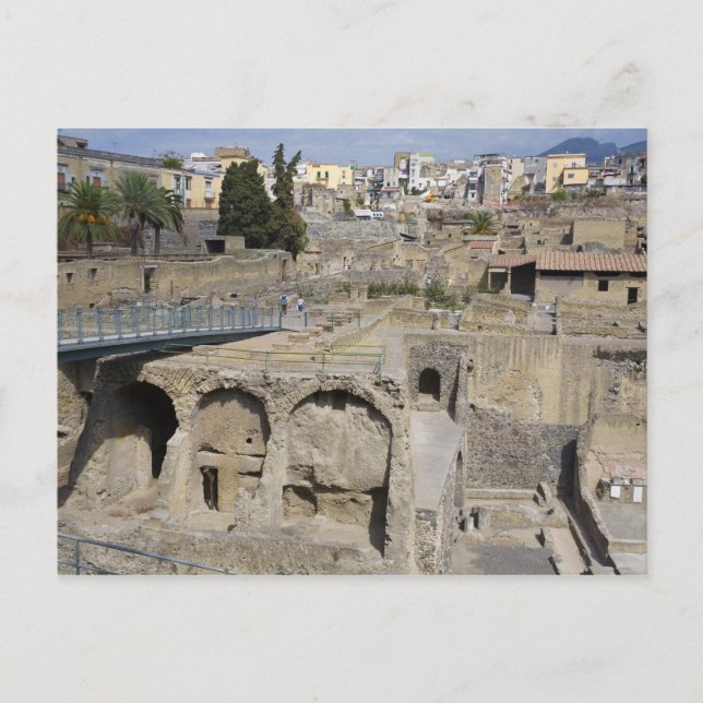 Herculium, Ercolano, Campania, Italy Postcard (Front)